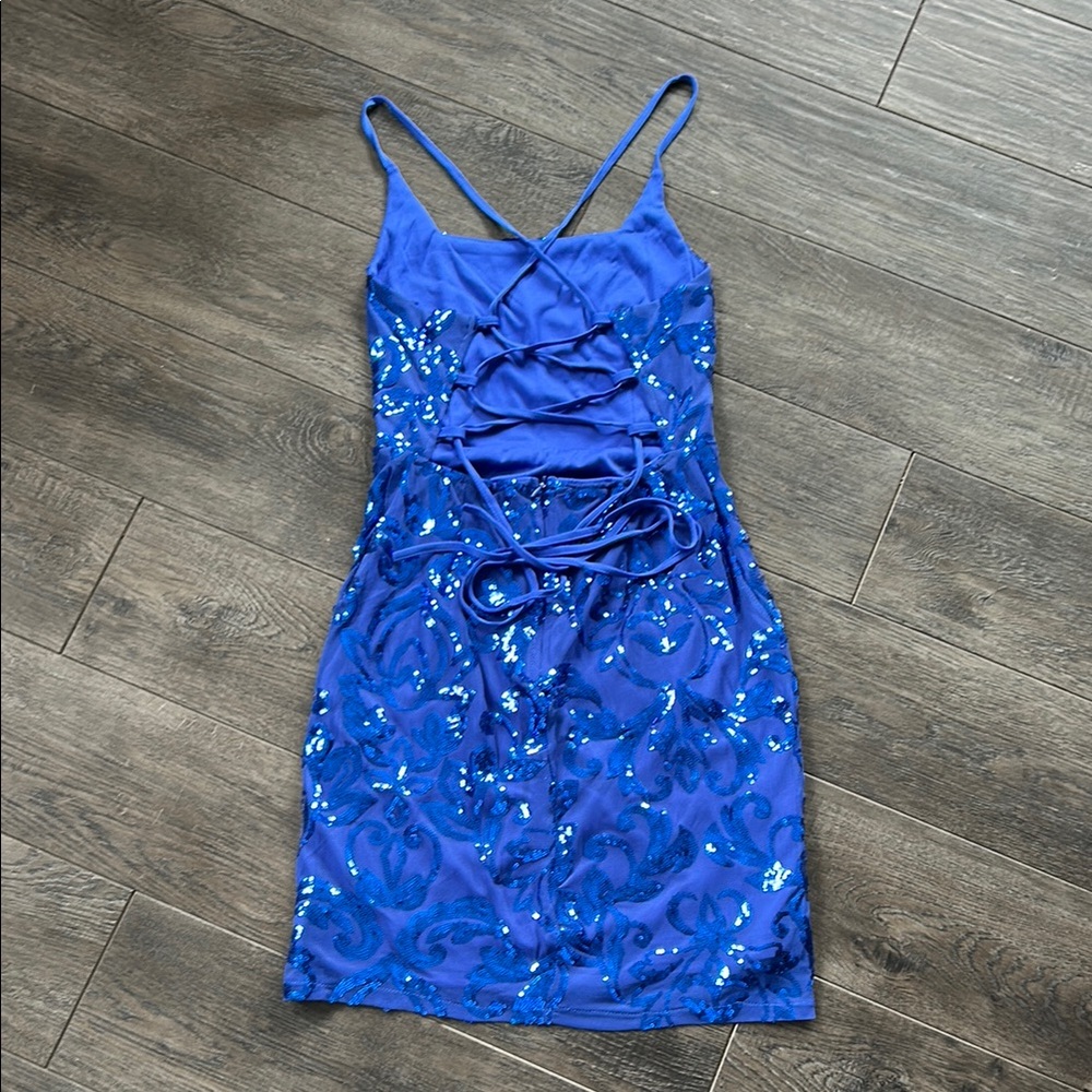 BNWOT gorgeous royal blue dress - Picture 4 of 5